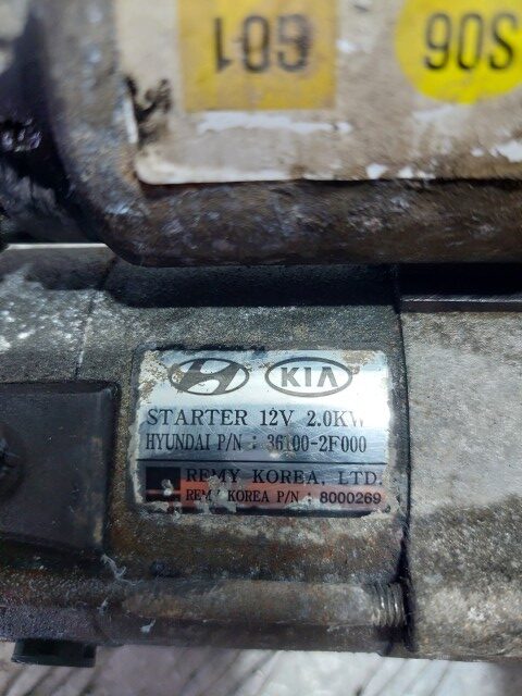 Electromotor Kia Sportage 3 2.0 CRDi cod motor D4HA cod piesa 36100-2F000