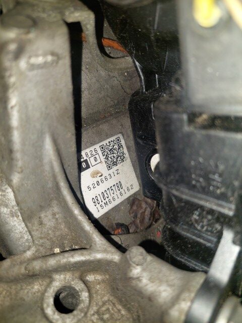 20260610_184253 Cutie viteze automata 6 trepte Citroen DS5 2.0 HDI motorizare AHW cod 20GZ09