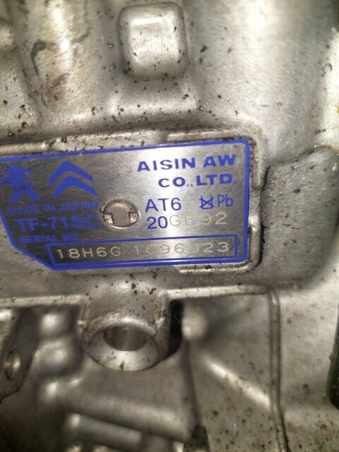 Cutie viteze automata Peugeot 2008 1.2 Puretech motorizare HNP cod 20GE92