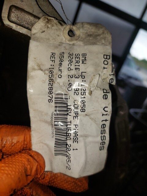 Cutie viteze manuala 6 trepte BMW E92 2.0D motorizare N47D20A cod 1069401105