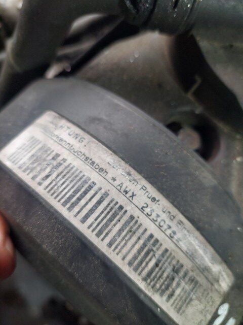 20260614_125104 Motor fara anexe Volkswagen Passat (3B3) 1.9 TDI 130 Cp an 2002 cod AWX