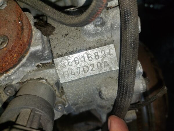 20260621_132531 Motor fara anexe BMW E87 2.0 diesel 177 CP cod N47D20A euro 4