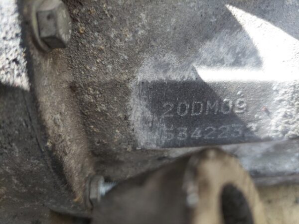 Cutie viteze manuala 5 trepte Peugeot 307 2.0 HDI motorizare RHS cod 20DM09