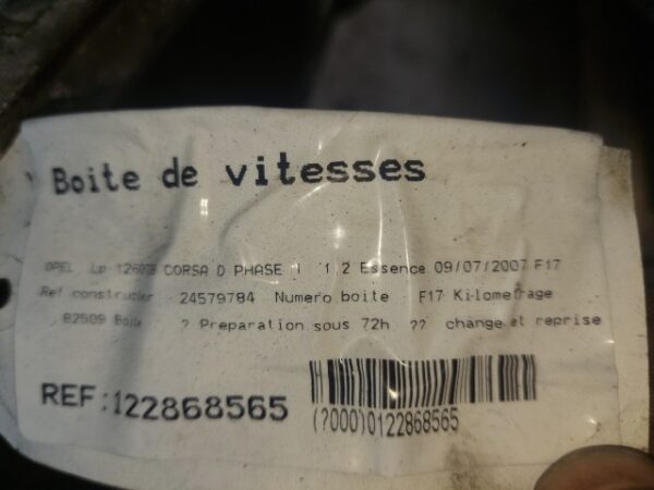 Cutie viteze pilotata 5 trepte Opel corsa D 1.2 benzina an 2007 F17 cod 55562970