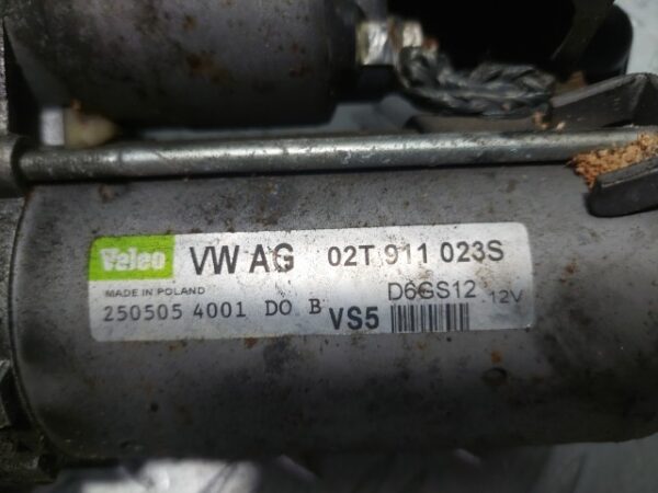 20260625_155408 Electromotor Volkswagen Polo 1.2 Benzina motorizare BME cod 02T911023S