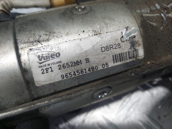 Electromotor Citroen Jumpy 2.0 HDI motorizare AH01 cod 9654561480-05 CL6+