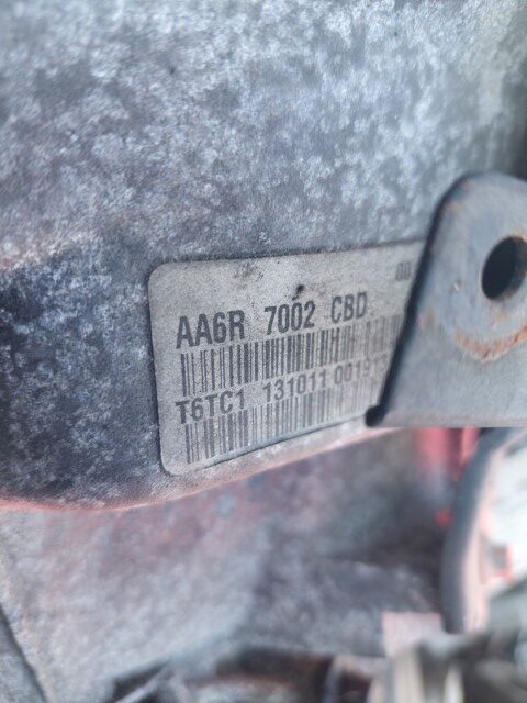 20260804_103837 Cutie viteze manuala 5 trepte Ford Fiesta 6 1.6 TDCI motorizare TZJA cod AA6R-7002-CBD
