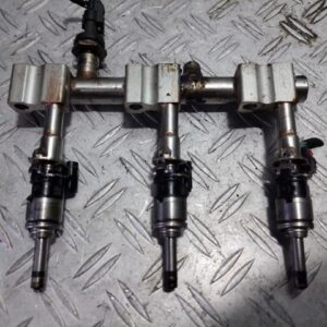 Rampa injectie completa Ford Fiesta 7 1.0 EcoBoost 95 cp motorizare M0JB cod H6BQ-9D280-AA Rampa injectie completa Ford Fiesta 7 1.0 EcoBoost 95 cp motorizare M0JB cod H6BQ-9D280-AA