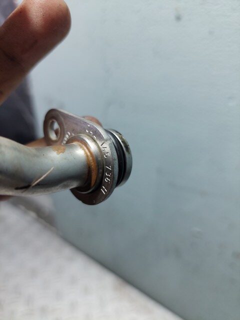 20260813_173356 Conducta retur ulei turbina Skoda Octavia 1.6 TDI euro 6 motorizare DGT cod 04L145736H
